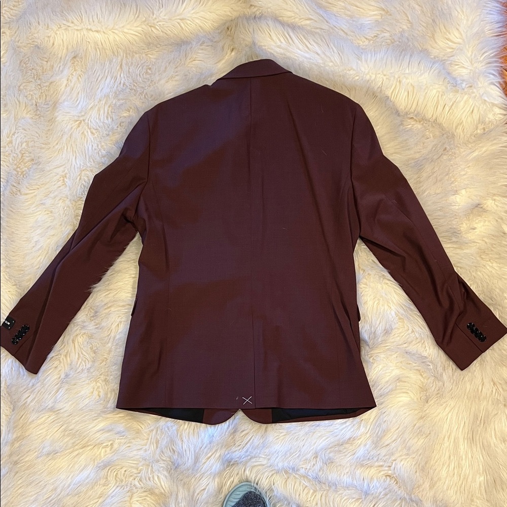 Express Deep Burgundy Suit - Picture 3 of 9